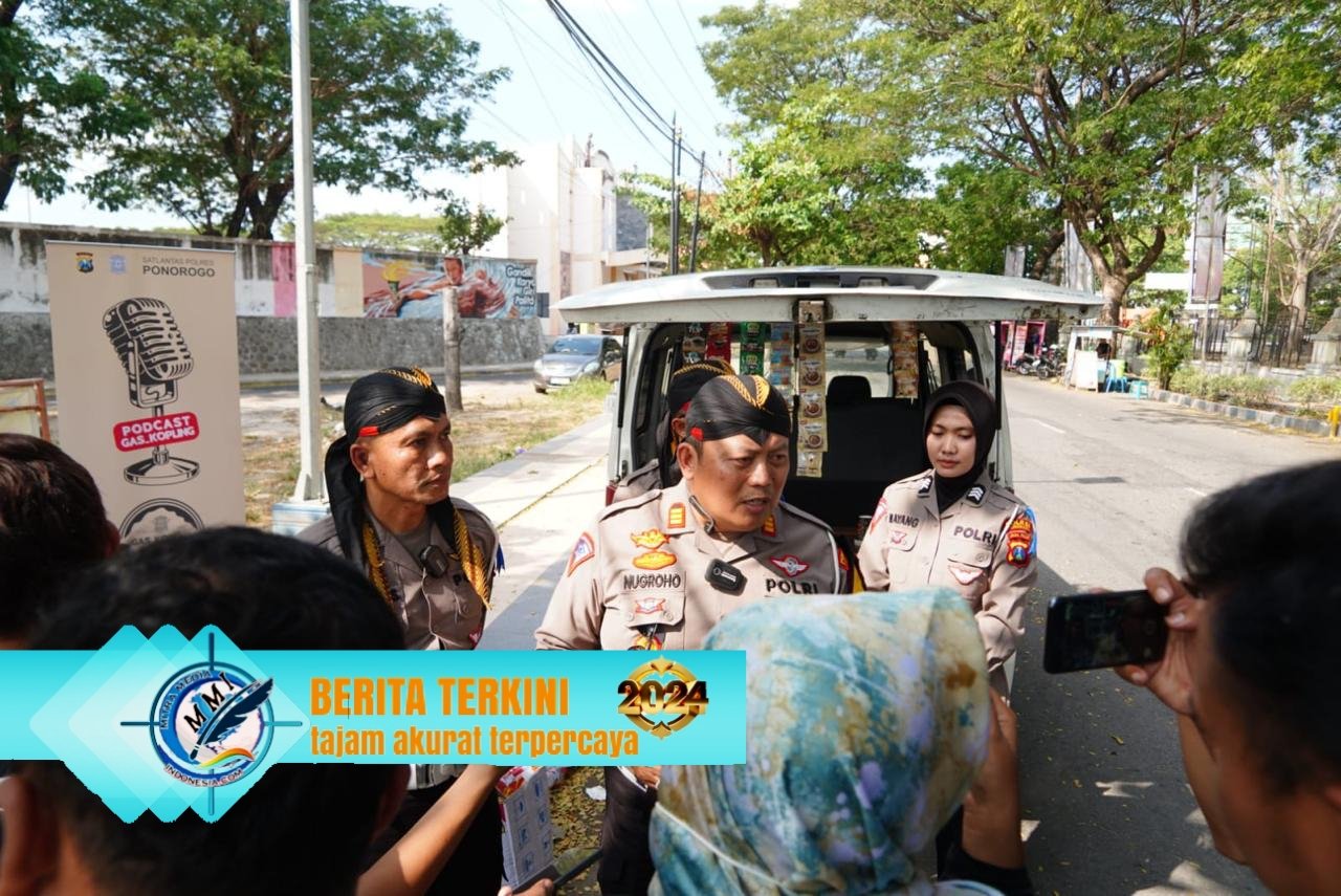 Polres Ponorogo Luncurkan Program Gas Kopling, Tanamkan Budaya Tertib Berlalulintas