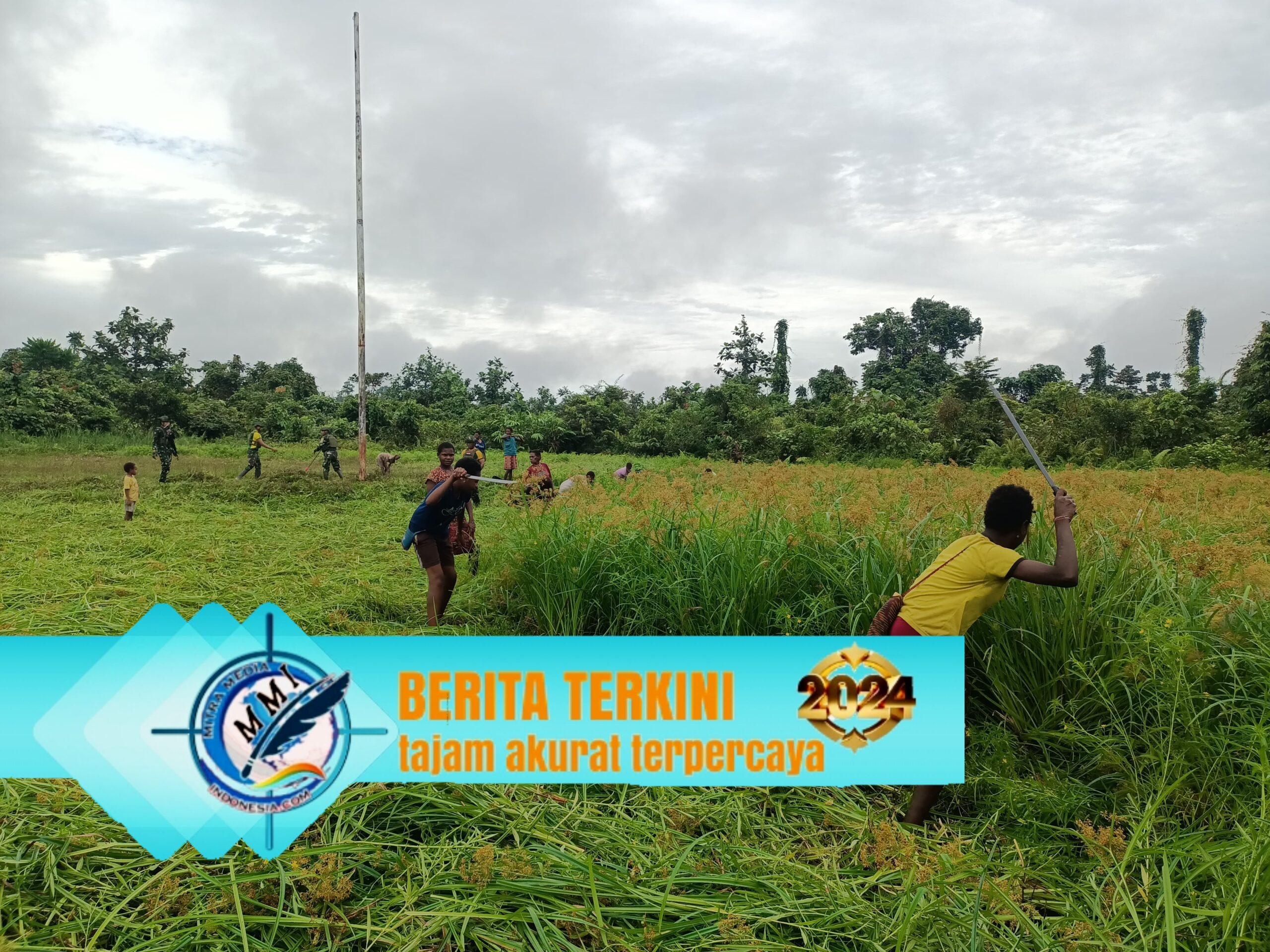 Karya Bakti Kesatria Mayangkara Bersama Masyarakat Papua