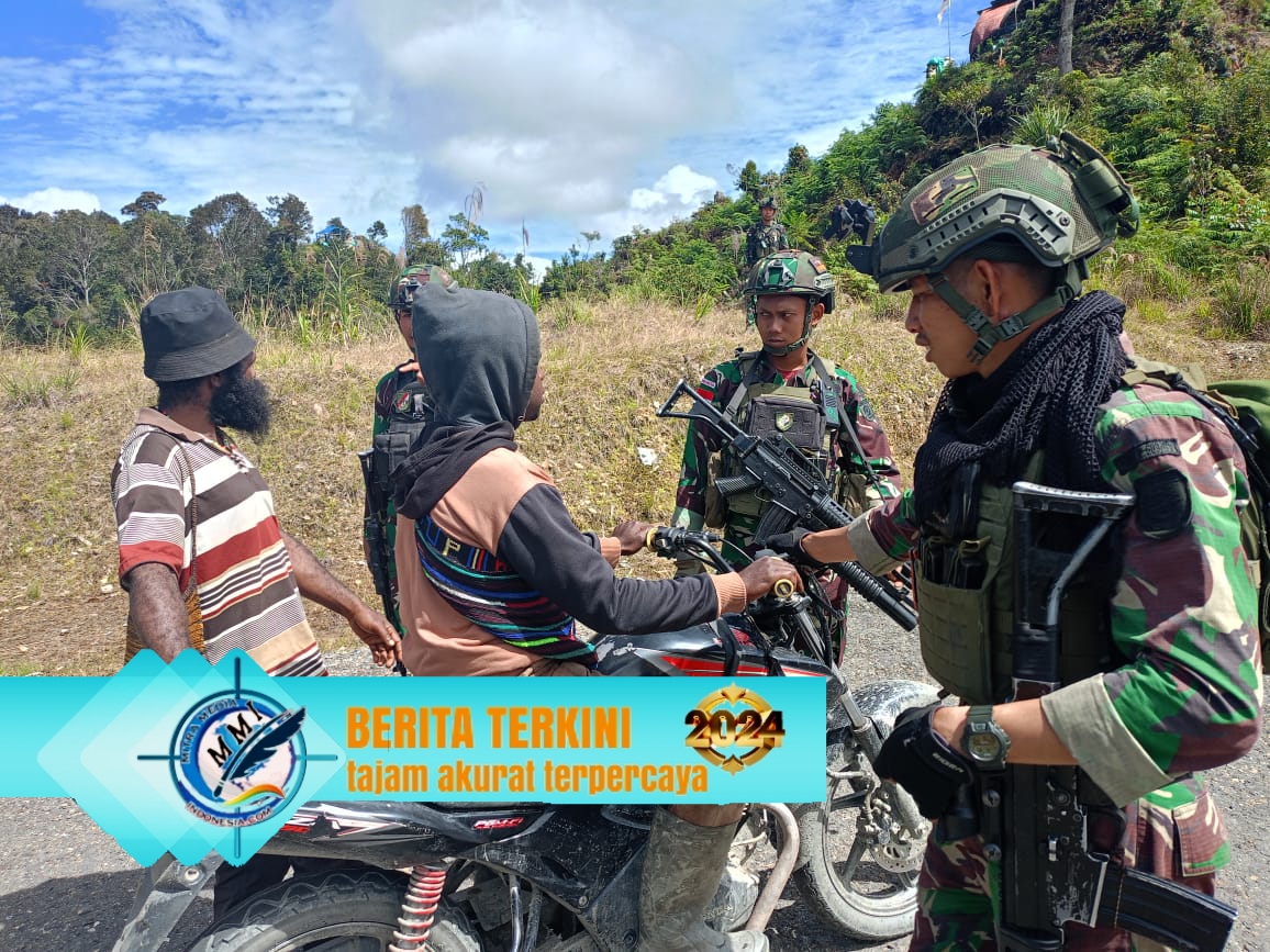 Satgas Yonif 509 Kostrad Gelar Kegiatan Sosial Bersama Masyarakat Intan Jaya