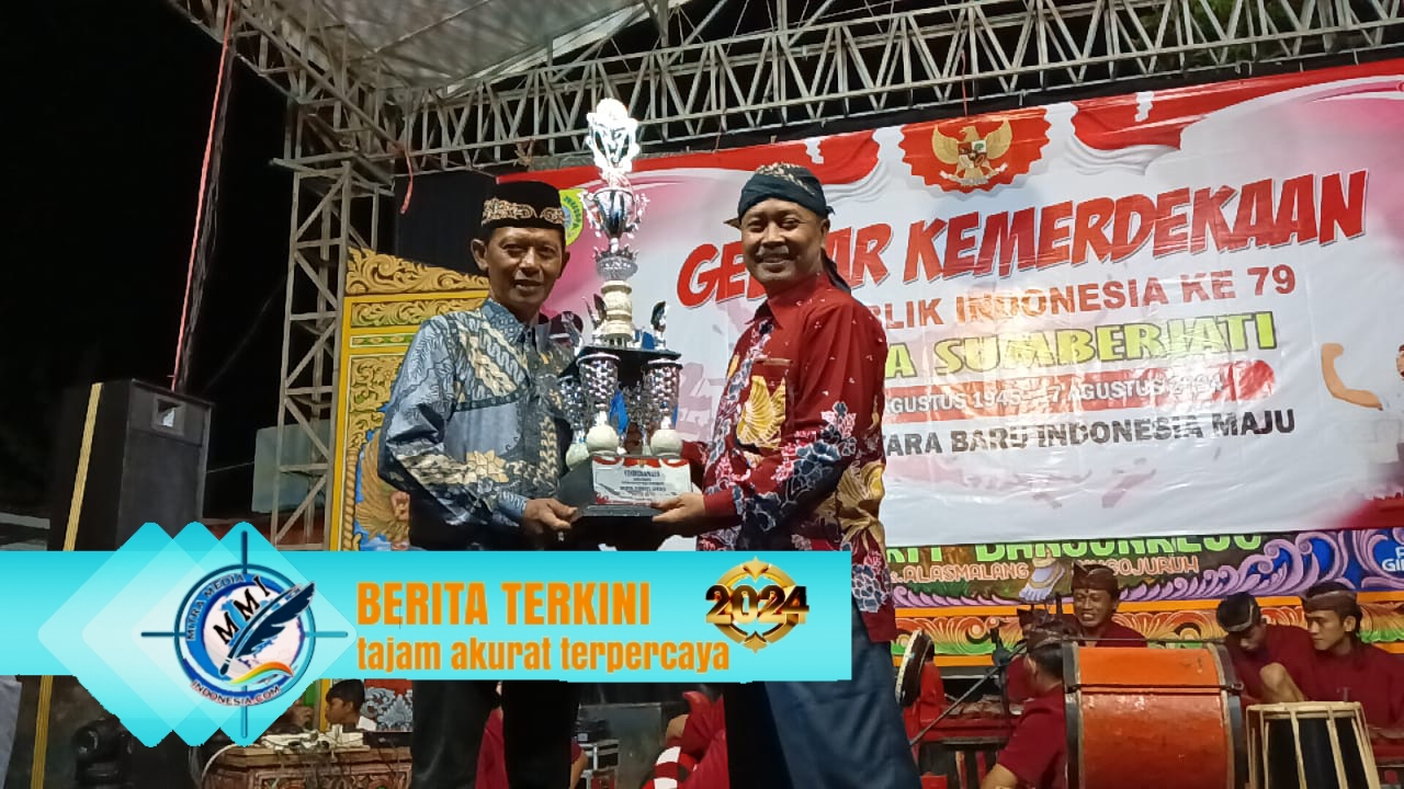 Puncak Acara Gebyar kemerdekaan HUT RI Yang Ke-79 Di Desa Sumberjati Kecamatan Silo