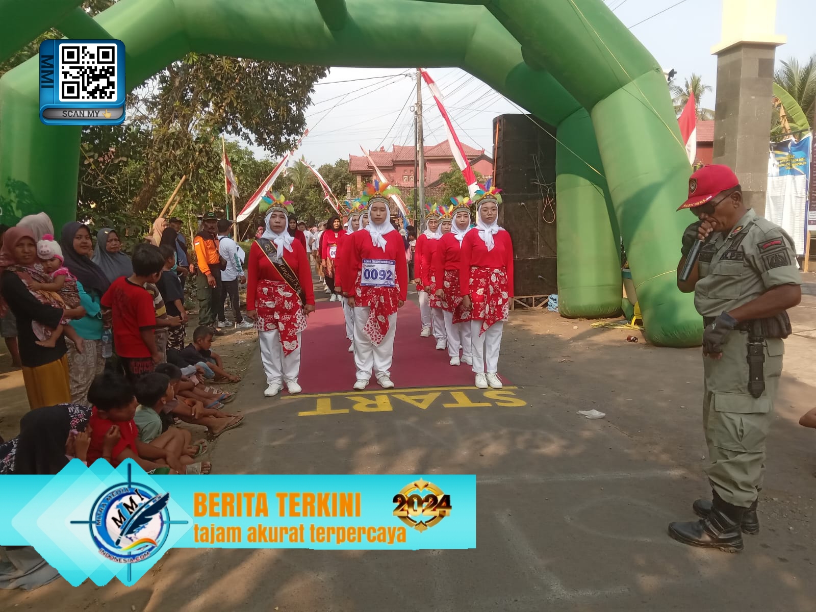 Gerak Jalan “Sido Ngulon” Untuk Memperingati Hari Jadi Desa Sidomulyo ke 30 Tahun