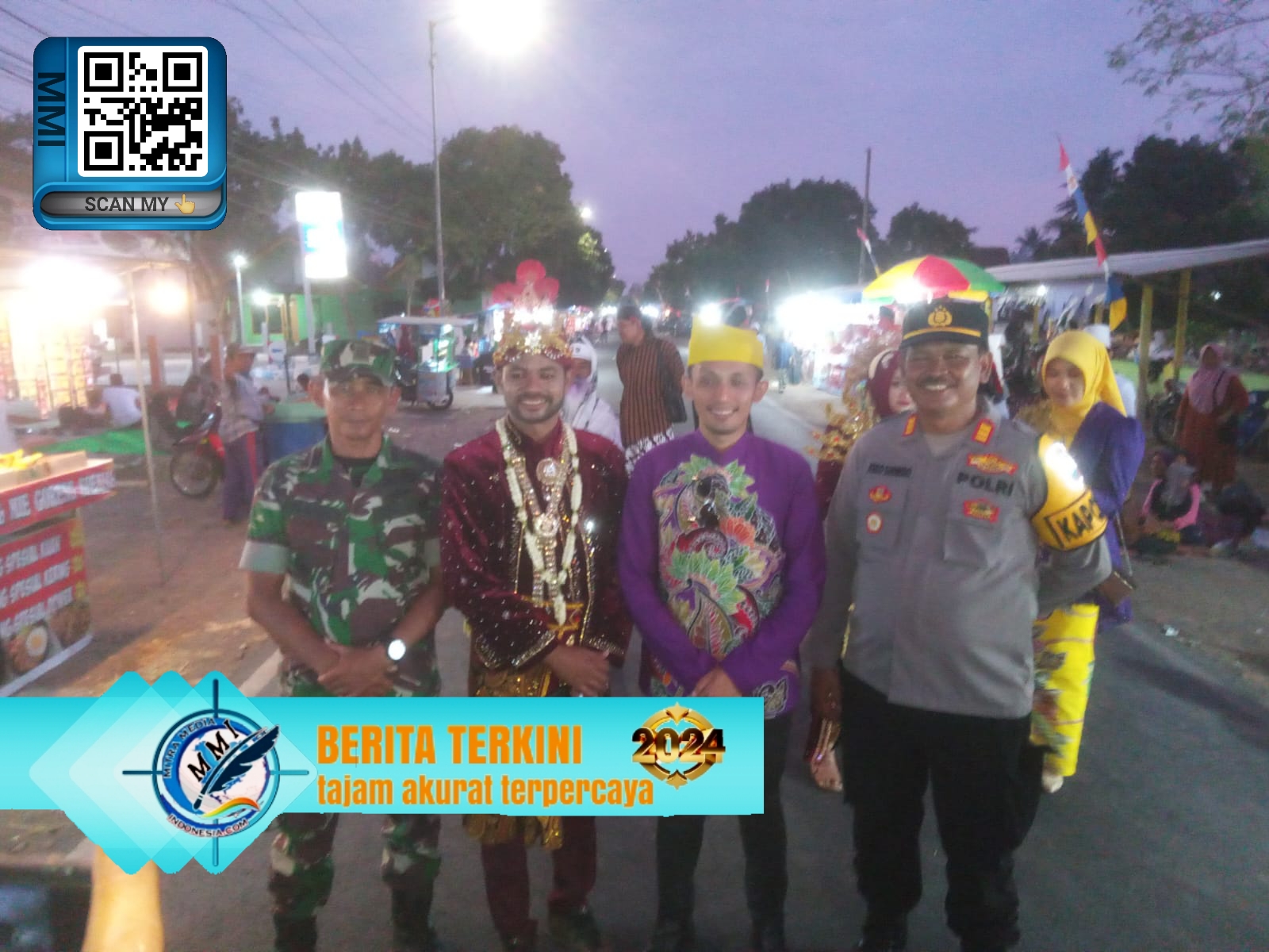 Pemerintah Desa Menampu Adakan Karnaval Bertemakan Budaya Epic dan Edukasi