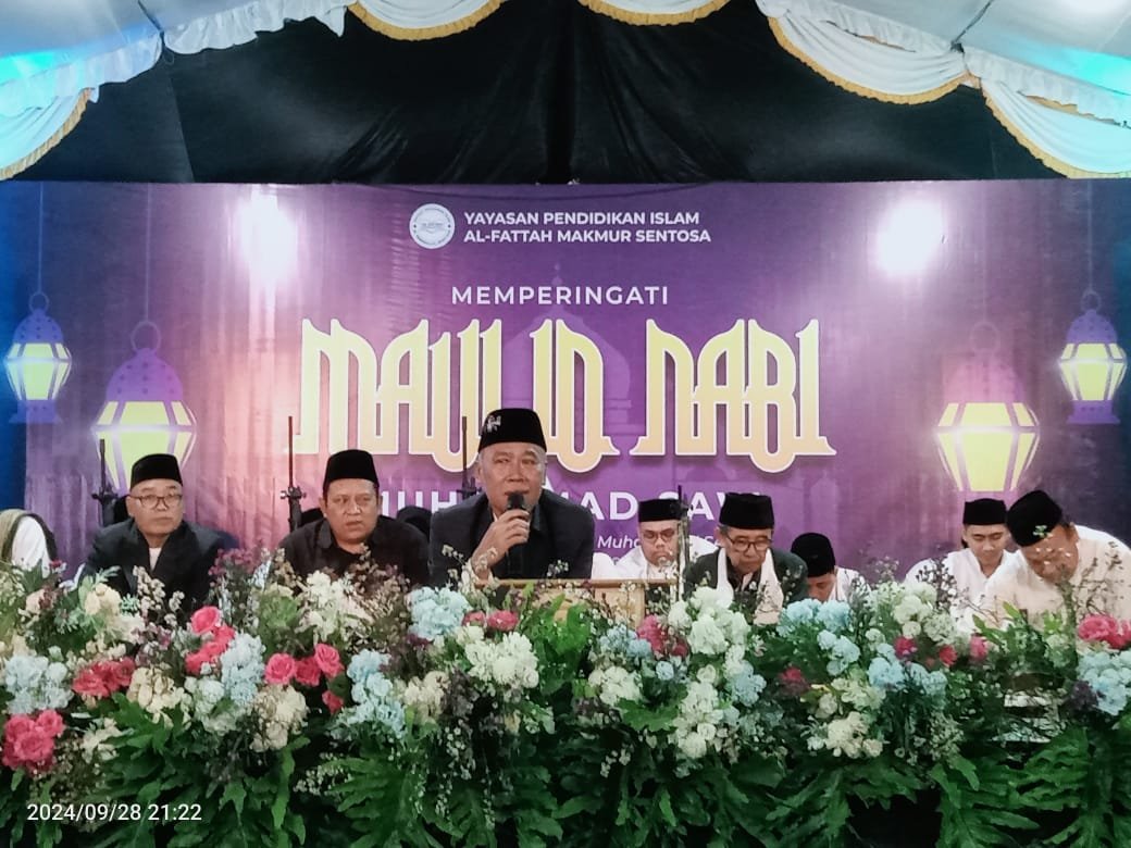 Musholah Al-FattahMemperingati Maulid Nabi Muhammad SAW 1446 H & Tasyakuran Yayasan Pendidikan Islam Al – Fattah Makmur Sentosa