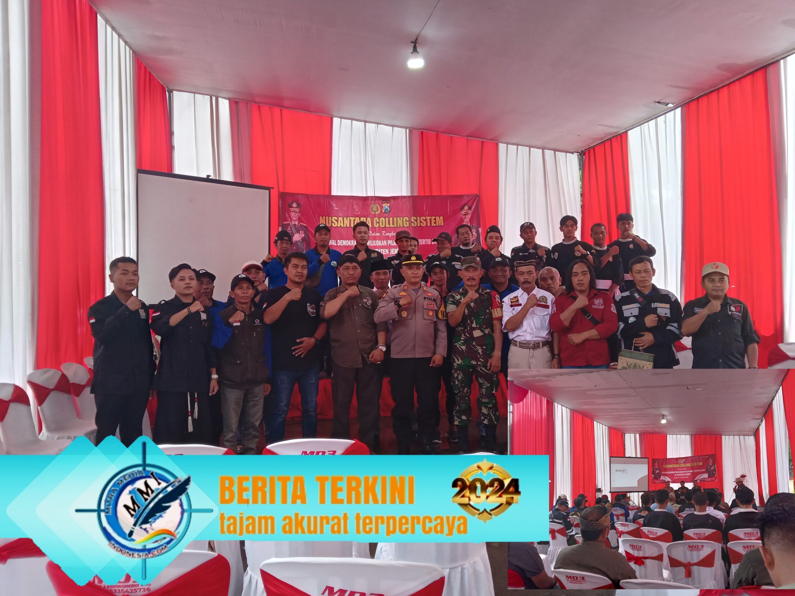 Polsek Ledokombo,Nusantara Colling Sistem Dalam Rangka Mengawal Demokrasi Mewujudkan Pilkada Damai Tertib Dan Aman