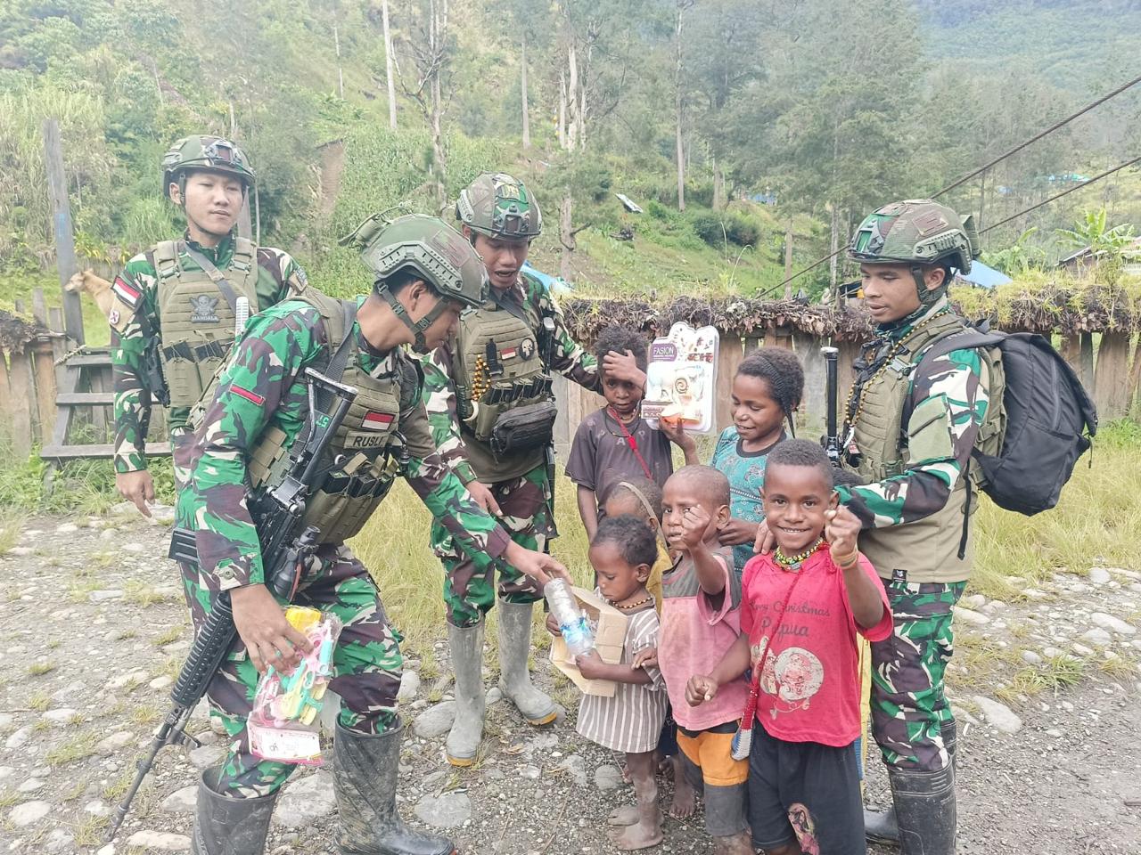WARGA KONDOKWE SAMBUT TALI ASIH SEMBAKO HABEMA