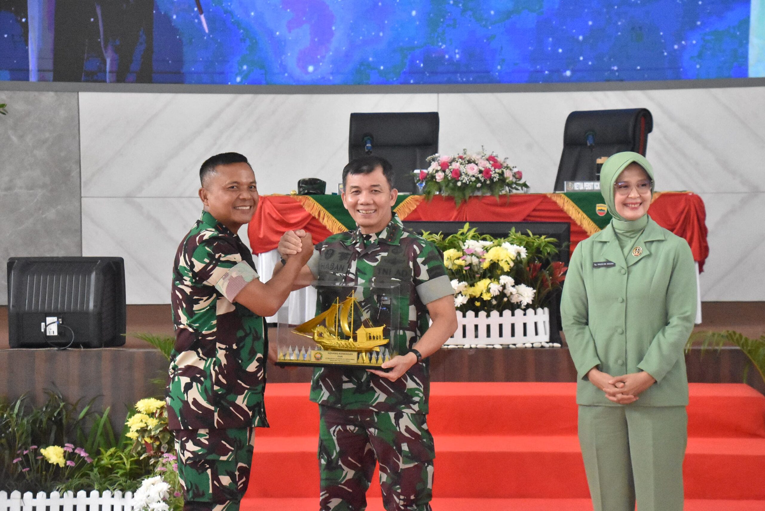 Pangdam I/BB Sampaikan Terima Kasih dan Bangga atas Semangat Juang Prajurit Jajaran Korem 031/WB