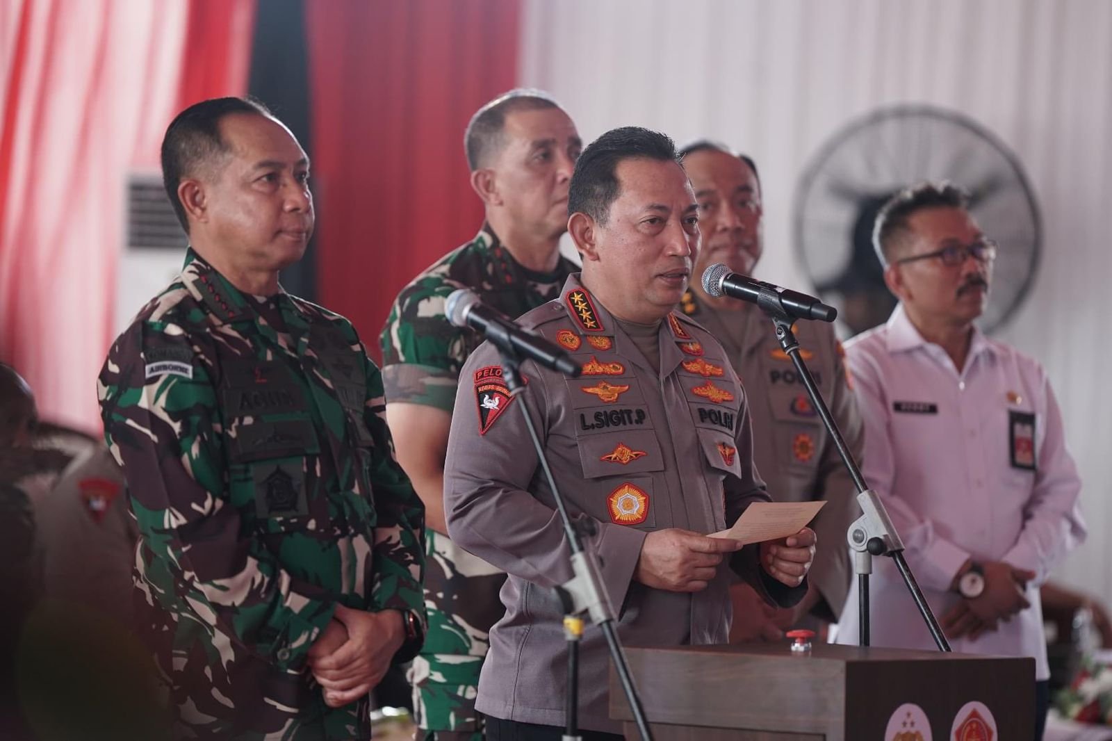 Panglima TNI dan Kapolri Dorong Ketahanan Pangan Melalui Peluncuran Gugus Tugas di Jawa Timur