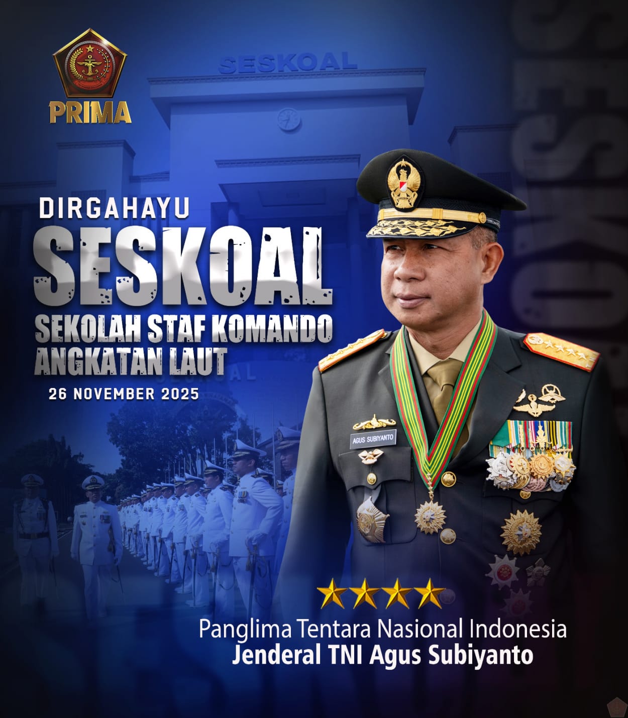 Dirgahayu Seskoal: Momen Bersejarah Bagi Sekolah Staf Komando Angkatan Laut