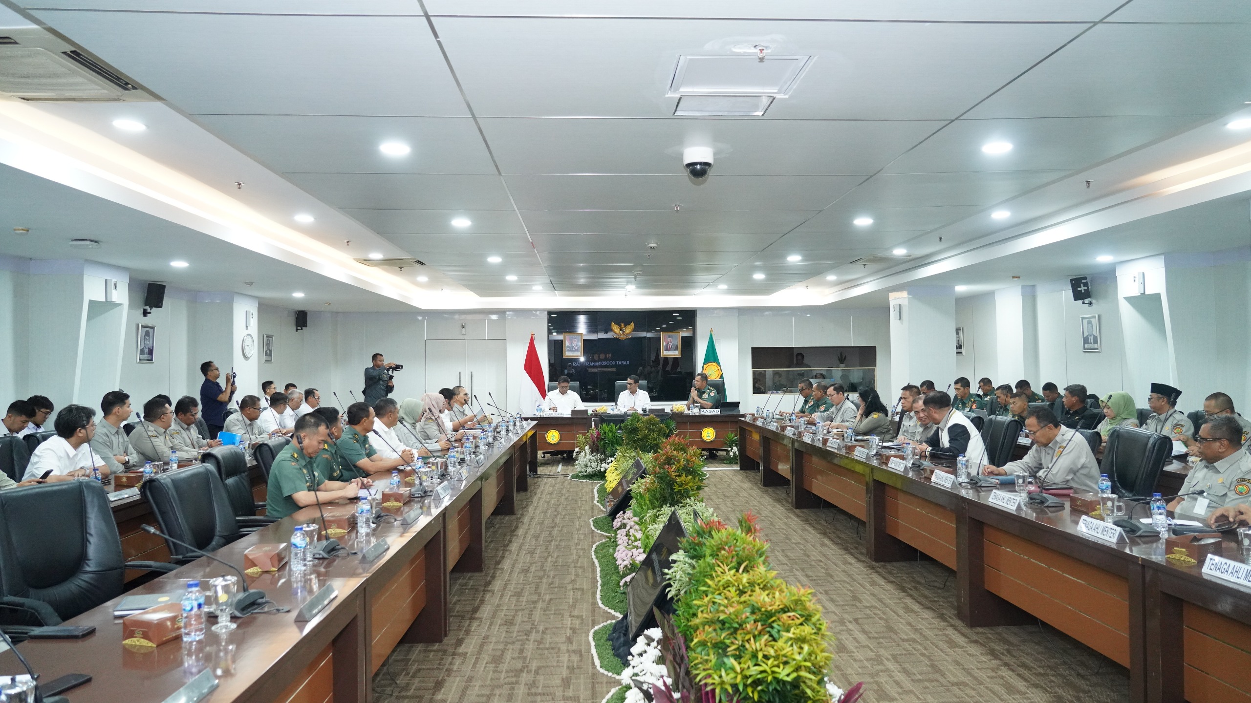 Hadiri Rapat Koordinasi, Kasad Siap Dukung Penuh Program Swasembada Pangan